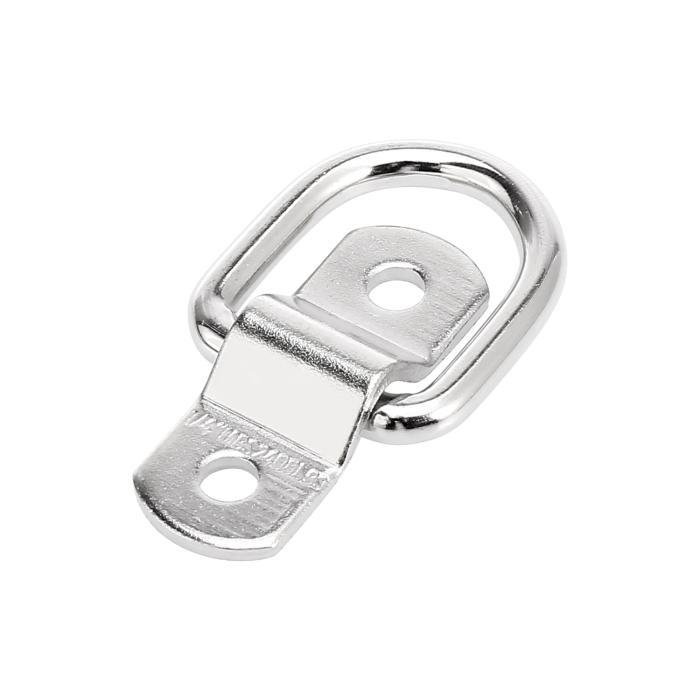 X AUTOHAUX タイダウンリング トレーラーアンカー Dリング固定アンカー トレーラーアクセサリータイダウン シルバートーン 10 個入り 商品画像8：soten co