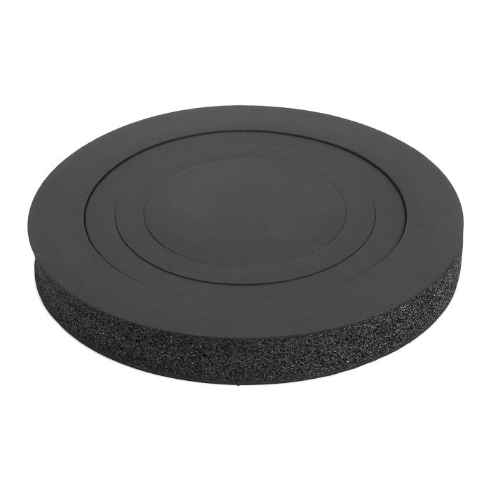 X AUTOHAUX スピーカー絶縁リング 車 ツイーターホーン 15.2 cm 15.8 cm 16.5 cm 17 cm 17.7 cmスピーカー用 ブラック 4 個 商品画像8：soten co