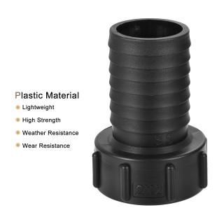 IBCタンクホースアダプター 60 mm粗ねじから50 mmバーブ ホース