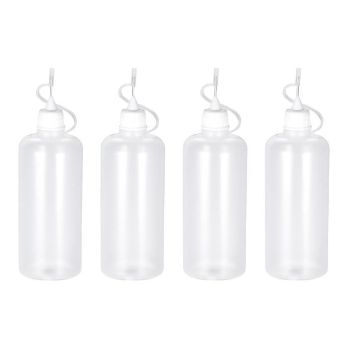 ニードルチップボトル スクイズボトル インク液体接着剤オイル用 DIY修理洗浄･･･