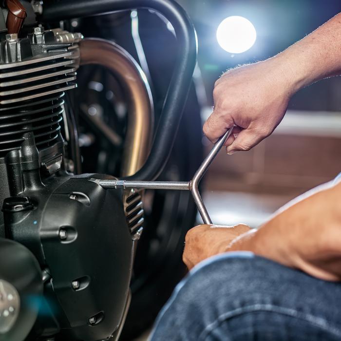 3ウェイソケットレンチ クロムバナジウム合金鋼製 CR-V スチール 六角ソケット Y字型デザイン 修復スパナツール 8mm 9mm 10mm 75mm長さ 商品画像6：soten co