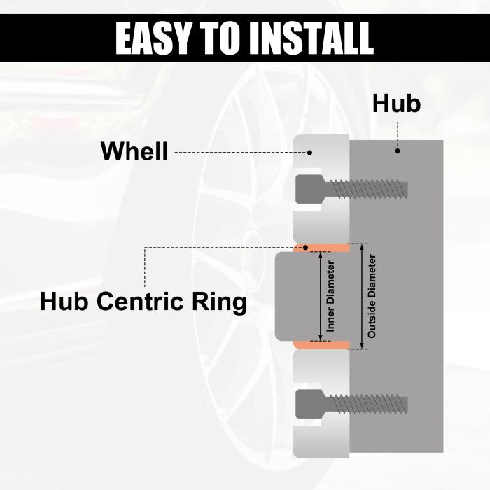 X AUTOHAUX ハブリング 67.1 →66.1 ハブセントリックリング ハブセンターリング HUB CENTRIC RING アルミニウム合金 シルバートーン 4個 商品画像3：soten co