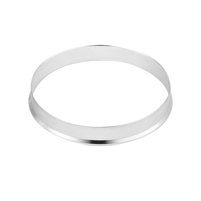 X AUTOHAUX ハブリング 67.1 →66.1 ハブセントリックリング ハブセンターリング HUB CENTRIC RING アルミニウム合金 シルバートーン 4個 商品画像7：soten co