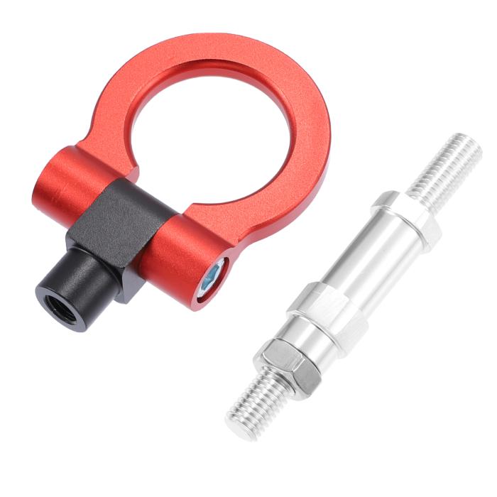 フロントリアバンパートレーラーリング 牽引フックねじ Hon daに対応 Fit S2000 Acuraに対応 TLに対応 レッド 商品画像5：soten co