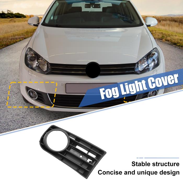 フロント左運転席側フォグランプグリルカバートリム 1K0853665B Volksw agenに対応 Golf5 MK5に対応 2005-2009に対応 商品画像2：soten co