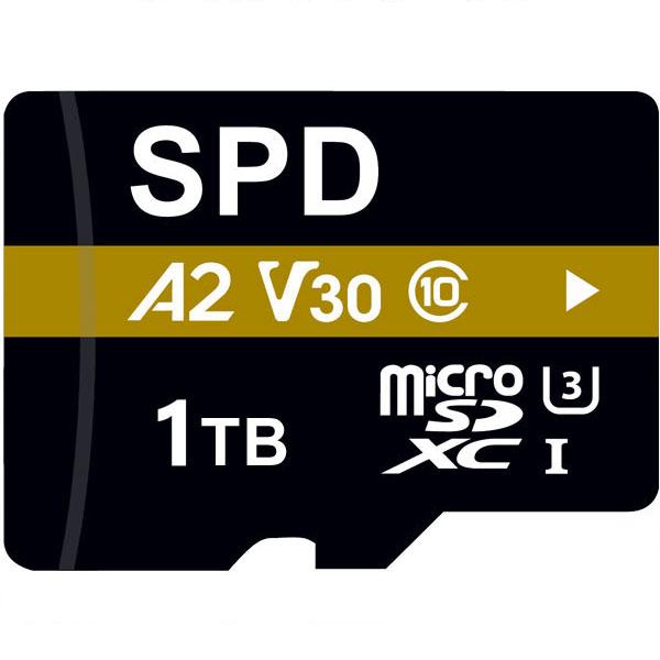 microSDXC 1TB SPD UHS-I U3 V30 4K動画録画 アプリ最適化 Rated A2対応 100MB/s CLASS10 Nintendo Switch/DJI OSMO /GoPro /Insta360 ONE X2 動作確認済 商品画像2：spdonline
