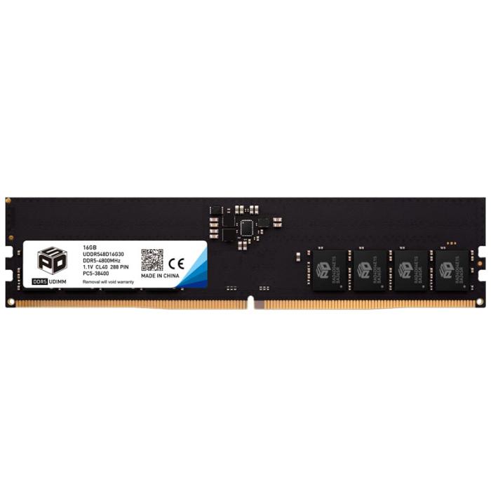 デスクトップPC用メモリ SPD PC5-38400(DDR5-4800) 16GB DIMM UDDR548D16G30 1.1V CL40 288PIN 永久保証 商品画像2：spdonline