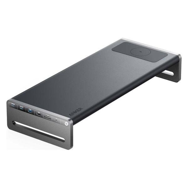 675 USB-C ドッキングステーション (12-in-1 Monitor Stand Wireless) A83775Z1 [ダークグレー] 商品画像2：サンバイカル　プラス