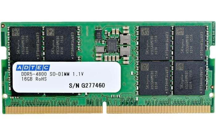 ADS4800N-X8G [SODIMM DDR5 PC5-38400 8GB] 商品画像1：サンバイカル　プラス