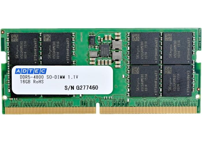 ADS4800N-32G [SODIMM DDR5 PC5-38400 32GB] 商品画像1：サンバイカル　プラス
