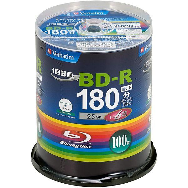 VBR130RP100SV4 [BD-R 6倍速 100枚組] 商品画像1：サンバイカル　プラス