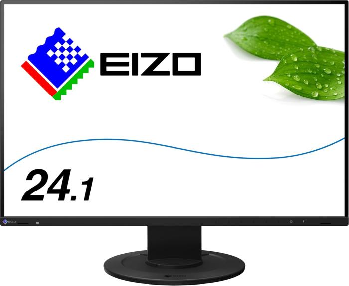 FlexScan EV2410R-BK [24.1インチ ブラック] 商品画像1：サンバイカル　プラス