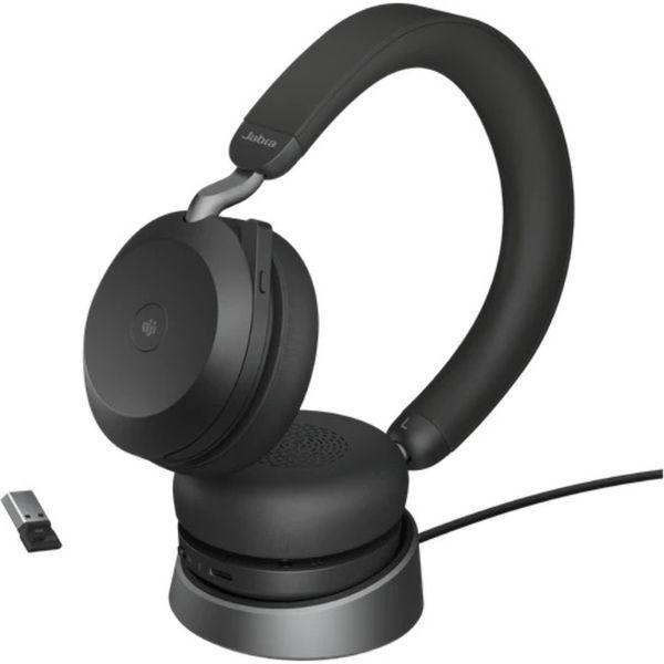Evolve2 75 - USB-A MS Teams 充電スタンド付き [ブラック] 商品画像1：サンバイカル　プラス