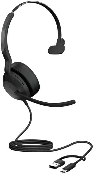 Evolve2 50 - USB-C/A MS Mono 商品画像1：サンバイカル　プラス