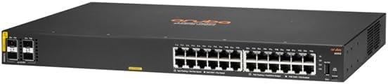 Aruba Networking CX 6000 24G Class4 PoE 4SFP 370W Switch R8N87A#ACF 商品画像1：サンバイカル