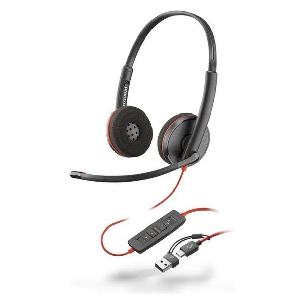 Blackwire 3220 USB-C +C/A 8X228AA [ブラック] 商品画像1：サンバイカル