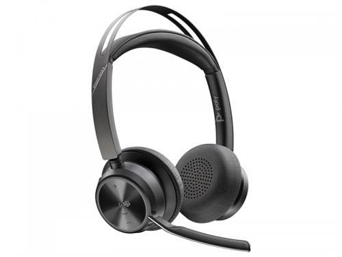 Voyager Focus 2 USB-C-C Headset +USB-C/A Adapter +Charging Stand 9T9J6AA#AC3 [Black] 商品画像1：サンバイカル