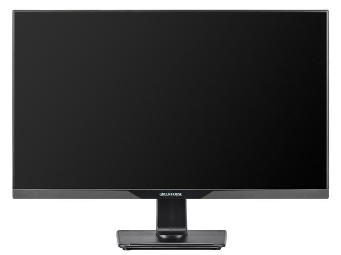 GH-LCW24L-BK [23.8インチ ブラック] 商品画像2：サンバイカル