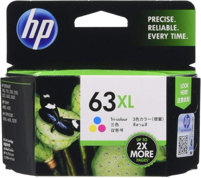 HP 63XL F6U63AA [3色カラー] 商品画像1：サンバイカル