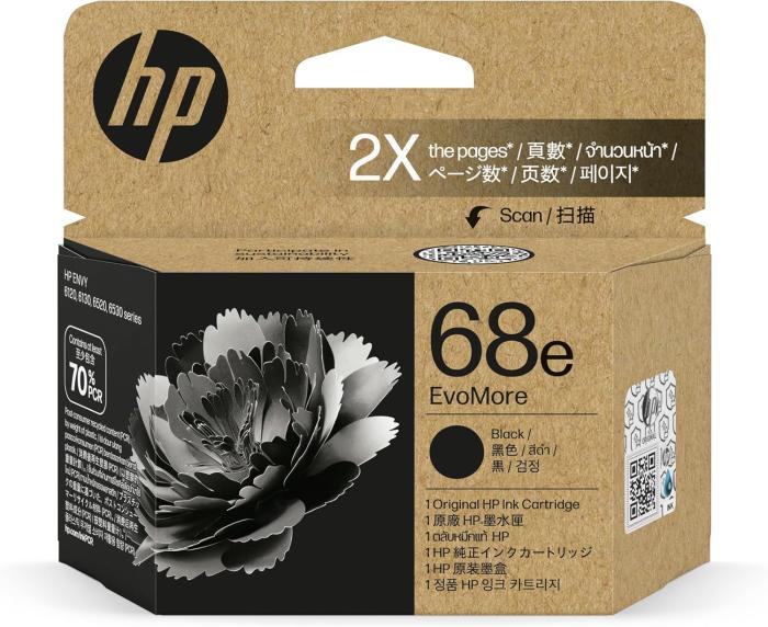 HP 68e EvoMore 7FP22TA [黒] 商品画像1：サンバイカル