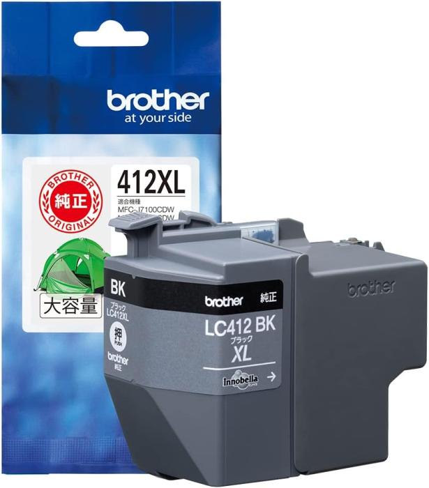 LC412XLBK [ブラック 大容量] 商品画像1：サンバイカル