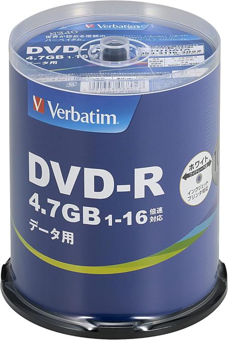 DHR47JP100V4 [DVD-R 16倍速 100枚組] 商品画像2：サンバイカル