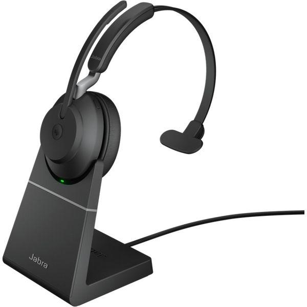 Evolve2 65 - USB-A MS Teams Mono with Charging Stand [ブラック] 商品画像1：サンバイカル