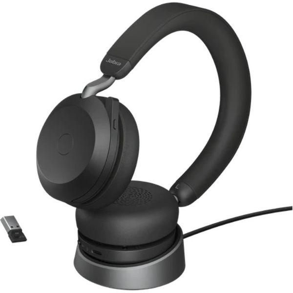 Evolve2 75 - USB-A UC with Charging Stand [ブラック] 商品画像1：サンバイカル