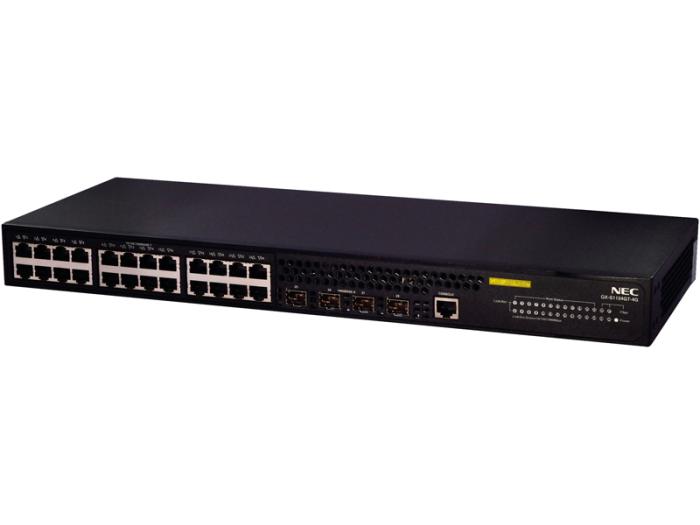 QX-S1124GT-4G 1GbEベーシック・レイヤ2スイッチ