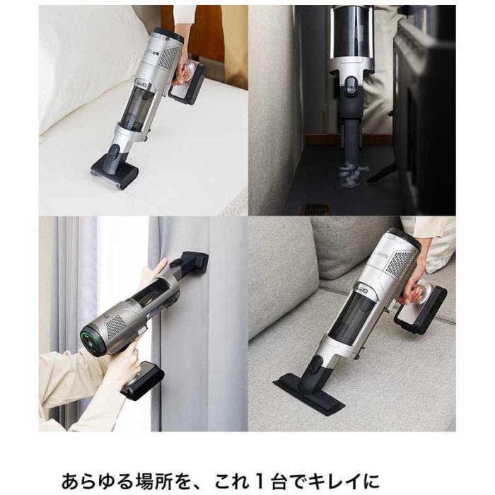 SHARK CleanSense iQ＋ コードレススティッククリーナー ライトチタニウム IW3241JSL 商品画像17：T-PAL SHOP