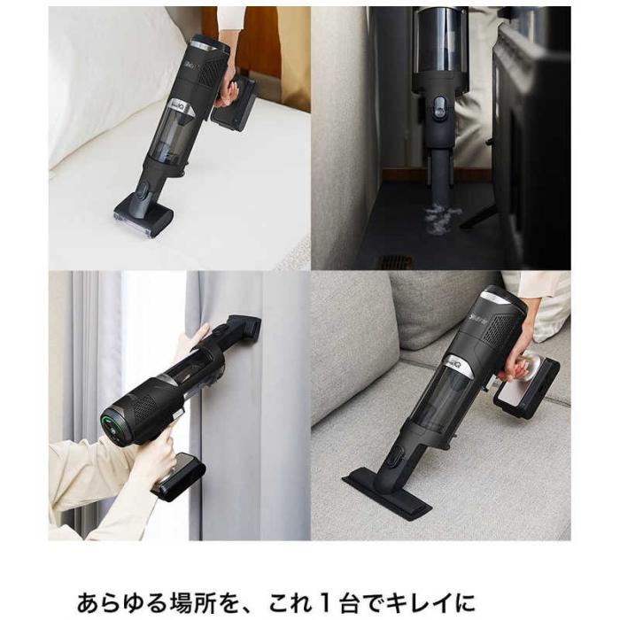 SHARK コードレススティッククリーナー CleanSense iQ+ [IW3241JBK] (メタルブラック) 商品画像18：T-PAL SHOP