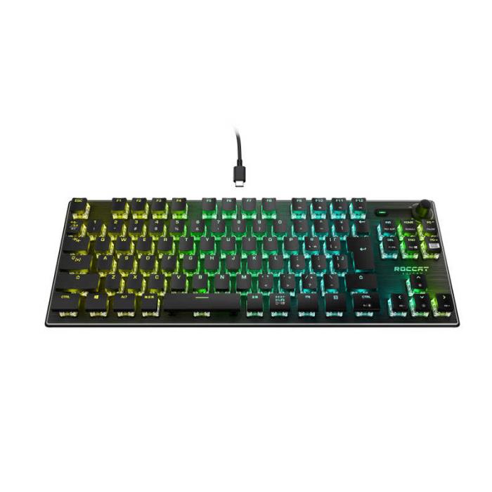 ROCCAT ゲーミングキーボード VULCAN TKL Pro 日本語配列 テンキーレス ブラ･･･