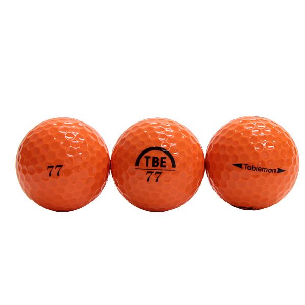 ゴルフボール TOBIEMON 飛衛門 メッシュバッグ入りスタンダード2ピースボール 1ダース(12球) TBM-2MBO [オレンジ] 商品画像2：タニムラデンキ