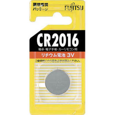 ＦＤＫ 富士通 リチウムコイン電池 CR2016 (1個=1PK) 4976680789404