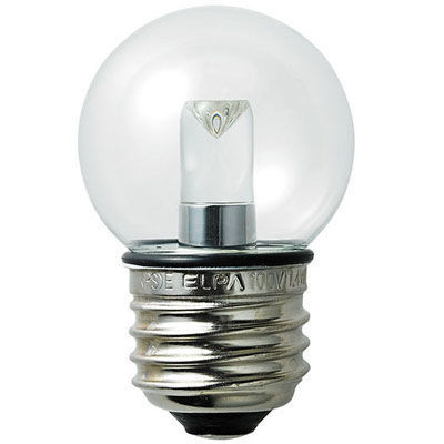 ELPA LED電球G40タイプ防水仕様 LDG1CN-G-GWP255
