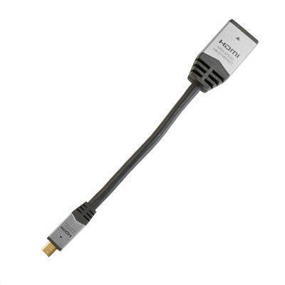 ホーリック 【メール便での発送商品】 HORIC HDMIマイクロ変換アダプタ 7cm ･･･