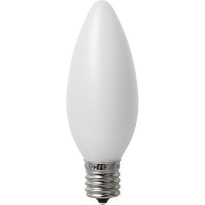 ELPA LED装飾電球 シャンデリア球タイプ E17口金 電球色 LDC1L-G-E17-G322