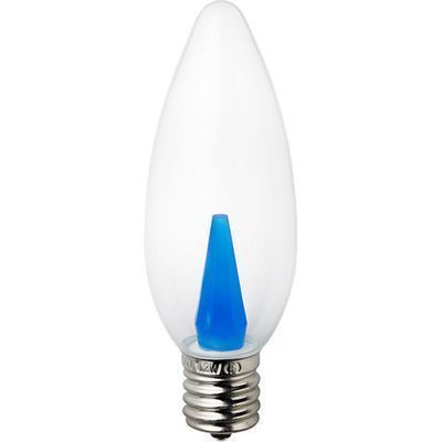 ELPA LED装飾電球 シャンデリア球タイプ E17 クリアブルー LDC1CB-G-E17-G329