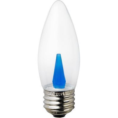 ELPA LED装飾電球 シャンデリア球タイプ E26 クリアブルー LDC1CB-G-G339
