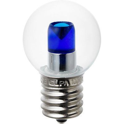 ELPA LED装飾電球 ミニボール球形 E17 G30 クリアブルー LDG1CB-G-E17-G248