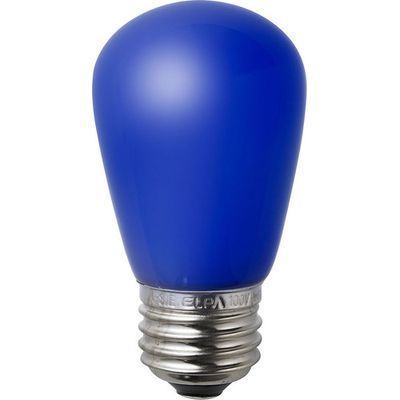 ELPA LED装飾電球 サイン球形 E26 ブルー LDS1B-G-G902
