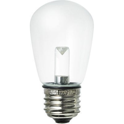 ELPA 防水型LED装飾電球 サイン球形 E26 クリア昼白色 LDS1CN-G-GWP905