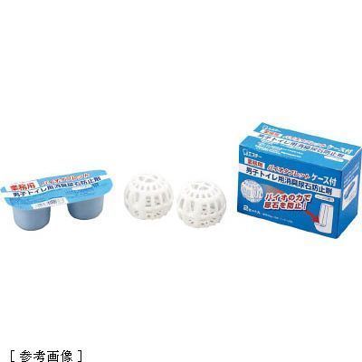 エステー 男子トイレ用尿石防止剤 バイオタブレット(2ヶ組ケース付) KBU0102