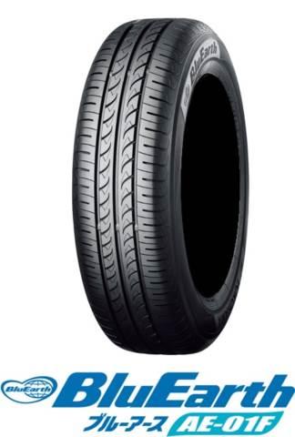 YOKOHAMA(ヨコハマ) BluEarth ブルーアース AE-01F AE01F 165/70R14 81S サマータイヤ ゴムバルブ付き <160サイズ> 商品画像1：品川ゴム 通販部