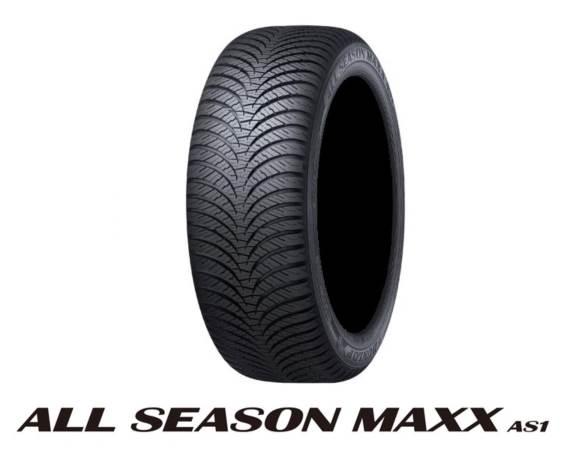 DUNLOP(ダンロップ) ALL SEASON MAXX AS1 215/60R17 96H オールシーズンタイヤ ゴムバルブ付き <180サイズ> 商品画像1：品川ゴム 通販部