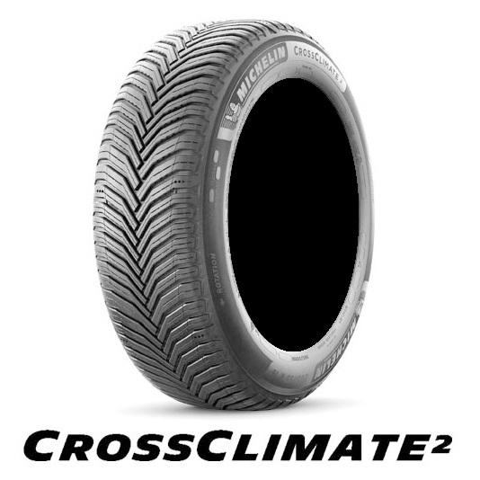 MICHELIN(ミシュラン) CROSSCLIMATE2 クロスクライメート2 CC2 215/60R17 100V XL オールシーズンタイヤ ゴムバルブ付き