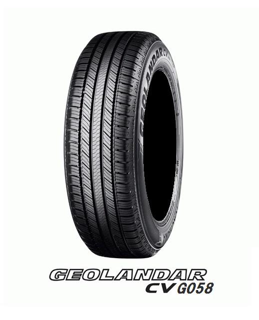 YOKOHAMA (ヨコハマ) GEOLANDAR ジオランダー CV G058 225/70R16 103H グランドツーリング サマータイヤ ゴムバルブ付き <200サイズ> 商品画像1：品川ゴム 通販部