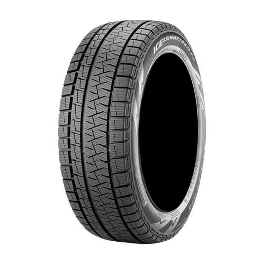 PIRELLI (ピレリ) WINTER ICE ASIMMETRICO PLUS アシンメトリコ プラス 165/55R14 72Q 冬用 スタッドレスタイヤ ゴムバルブ付き <140サイズ> 商品画像1：品川ゴム 通販部