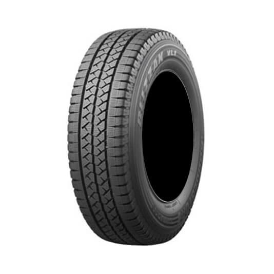 BRIDGESTONE (ブリヂストン) BLIZZAK VL1 ブリザック 155/80R14 88N バン 小型トラック/バス 冬用 スタッドレスタイヤ ゴムバルブ付き <160サイズ> 商品画像1：品川ゴム 通販部