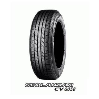 YOKOHAMA (ヨコハマ) GEOLANDAR ジオランダー CV G058 245/65R17 107H グランドツーリング サマータイヤ  ゴムバルブ付き <200サイズ>の通販なら: 品川ゴム 通販部 [Kaago(カーゴ)]